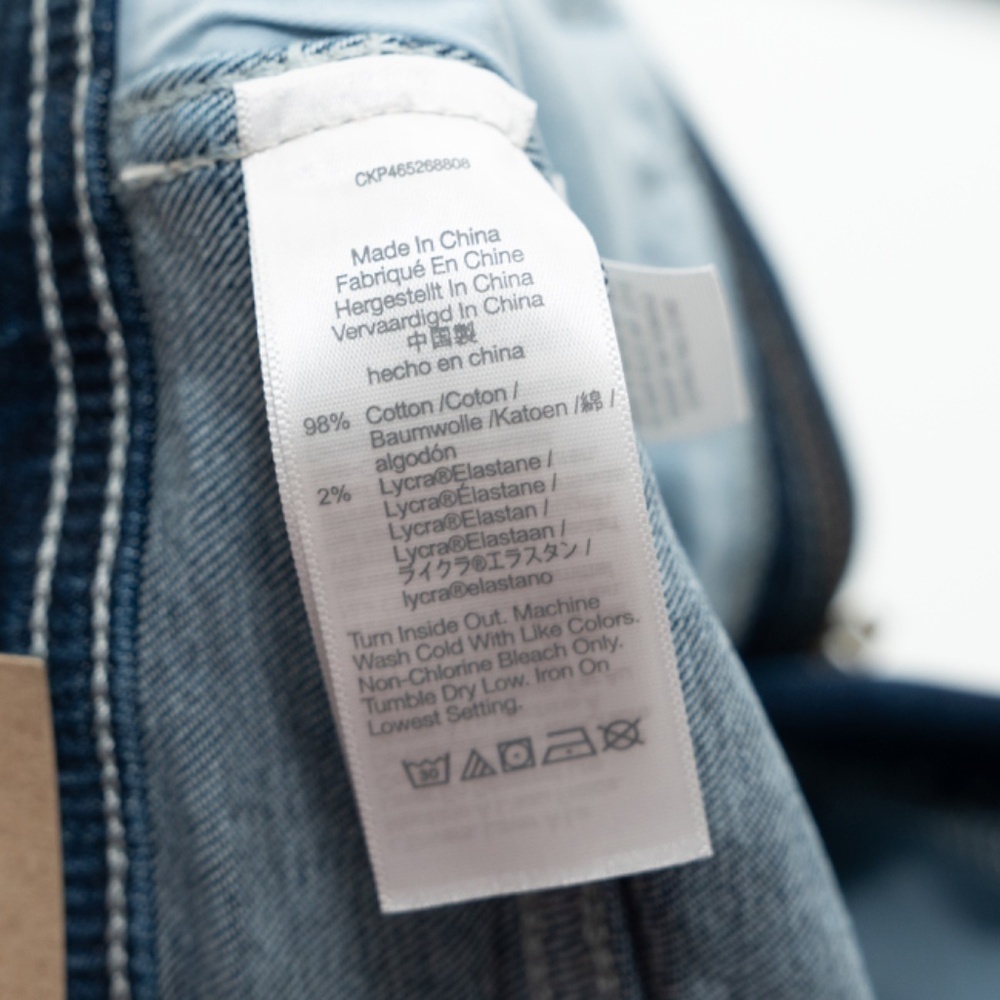 Madewell. High-Rise Slim Straight Jean. - Picture 12 of 13